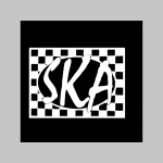 SKA  pevná textilná peňaženka s retiazkou a karabínkou, tlačené logo
